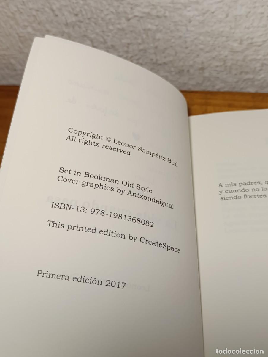 Libros de segunda mano: La vida cuando pasa - Leonor Samp&eacute;riz Buil - Foto 5