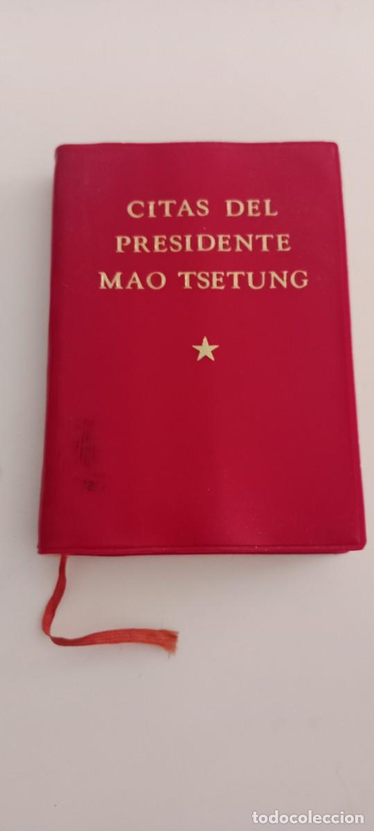 Livres d'occasion: LIBRO CHICO CITAS DEL PRESIDENTE MAO TSETUNG EL DE FOTO C-FPP