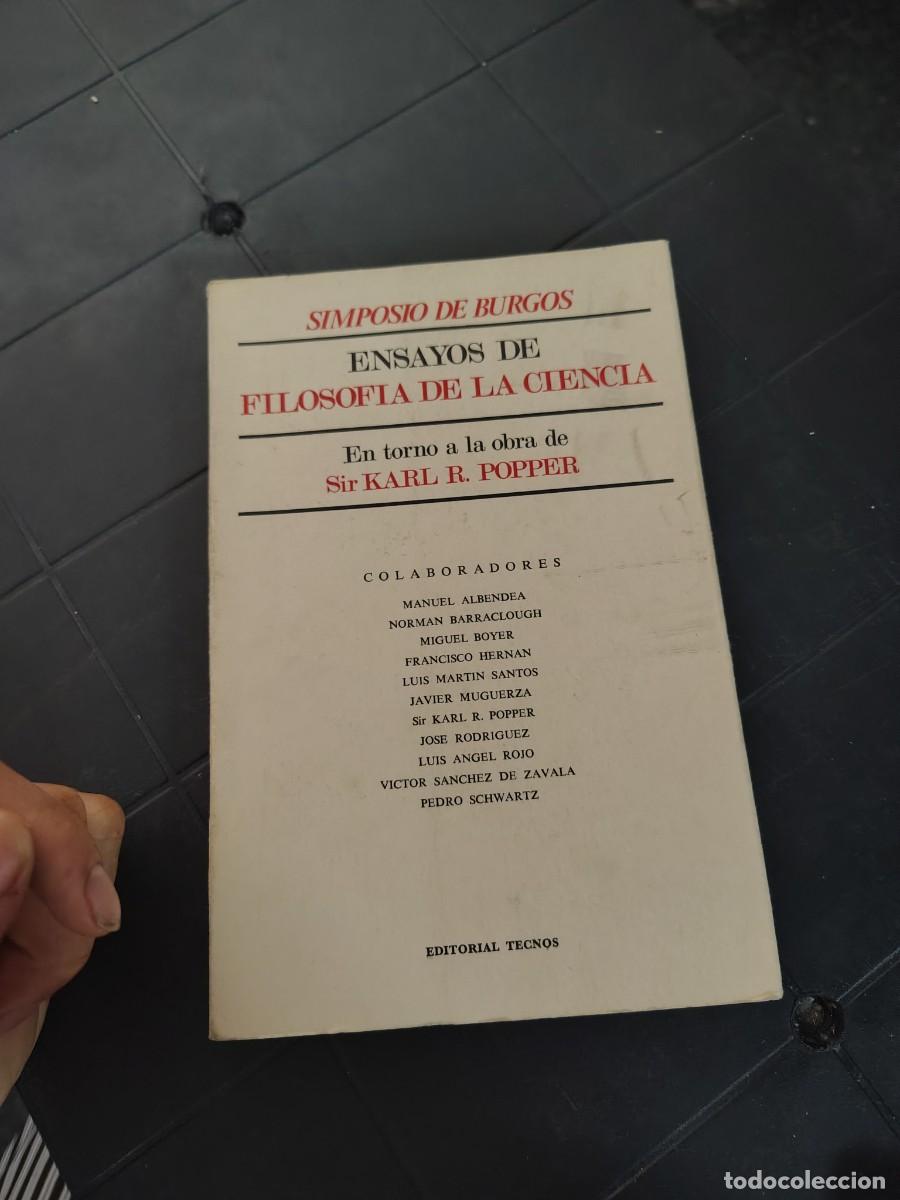 Libros de segunda mano: Ensayos De La Filosof&iacute;a De La Ciencia,Sir Karl R. Popper