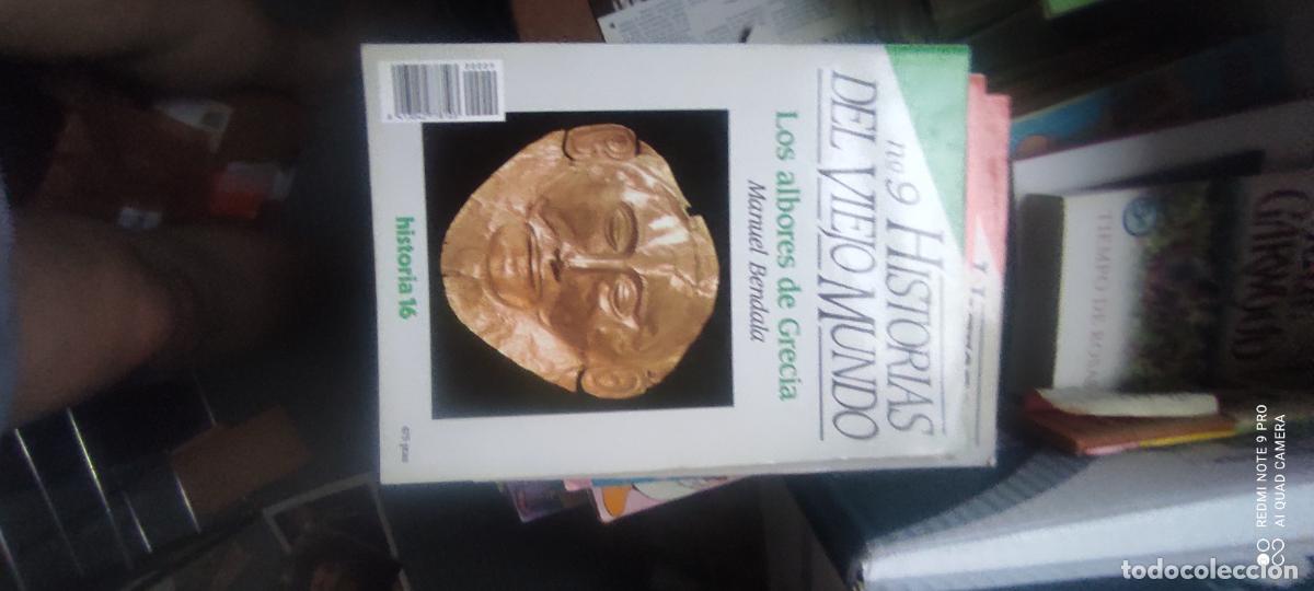 Libros de segunda mano: HISTORIAS DEL VIEJO MUNDO. N&ordm; 9 LOS ALBORES DE GRECIA. MANUEL BENDALA. HISTORIA 16