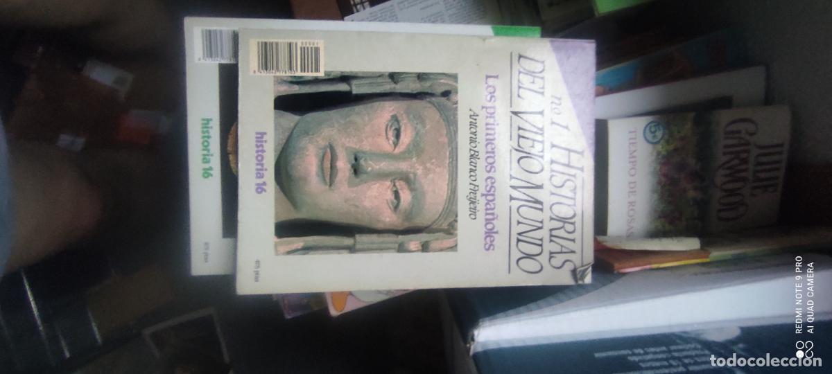 Libros de segunda mano: HISTORIAS DEL VIEJO MUNDO N&ordm; 1. LOS PRIMEROS ESPA&Ntilde;OLES. HISTORIA 16