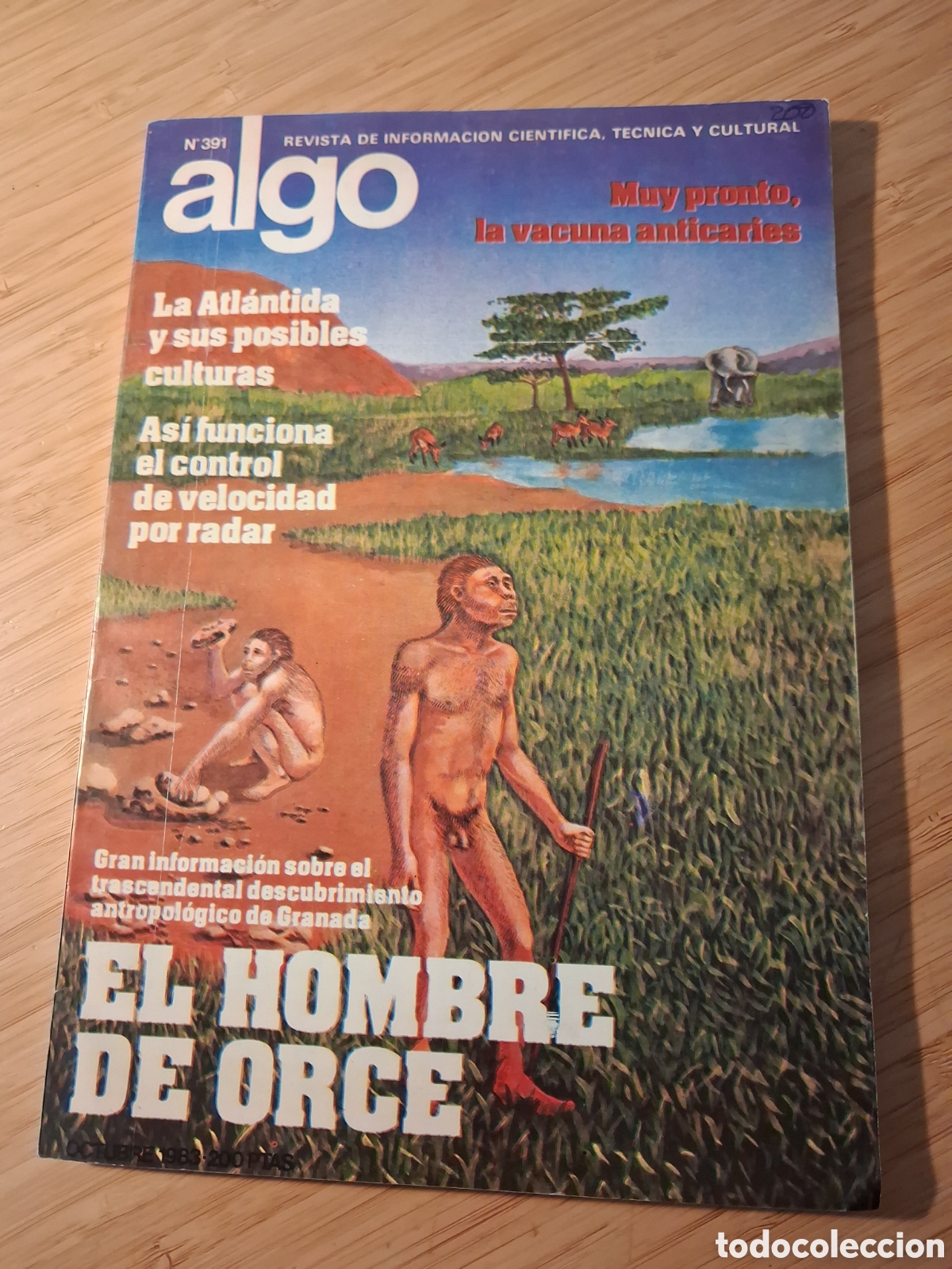 Livros em segunda m&atilde;o: Revista Algo. Informaci&oacute;n cient&iacute;fica, t&eacute;cnica y cultural, n&ordm;391 octubre 1983