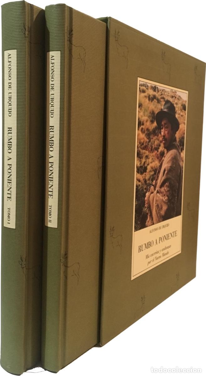 Libros de segunda mano: RUMBO A PONIENTE, Mis cacerias y andanzas por el nuevo mundo. (DOS TOMOS)