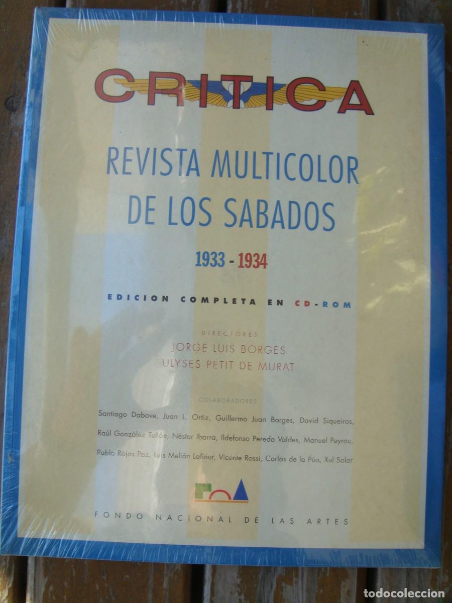 Libros de segunda mano: CRITICA. Revista Multicolor de los s&aacute;bados. 1933-1934. Jorge Luis Borges y Ulyses Petit