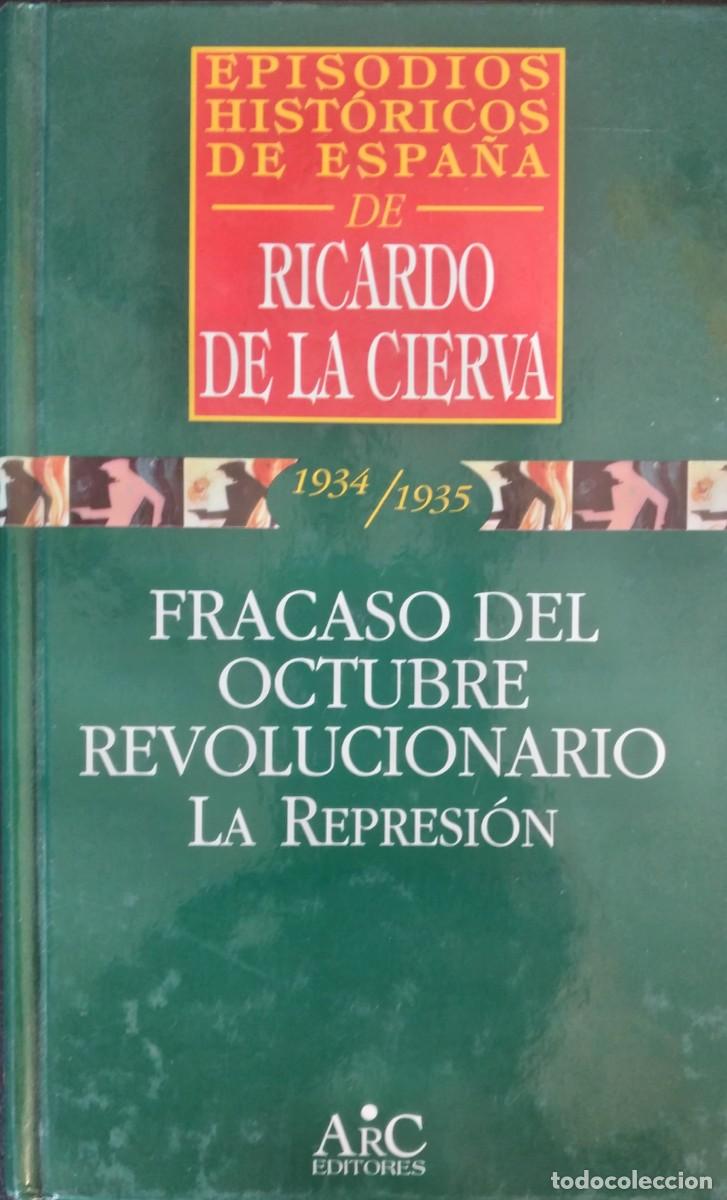 Libros de segunda mano: Fracaso del octubre revolucionario. La represi&oacute;n -Cierva, Ricardo de la
