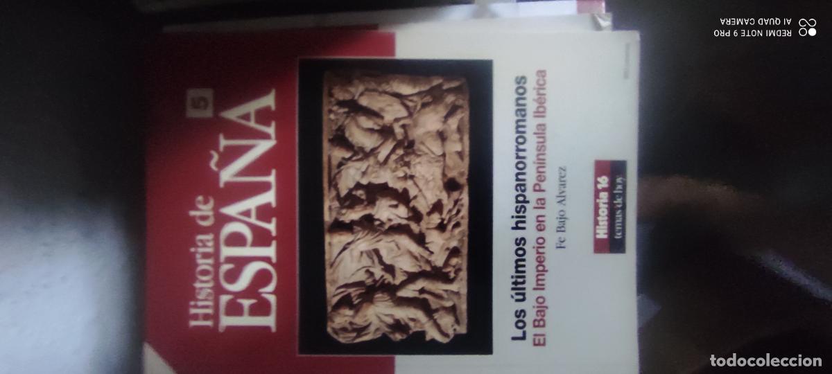 Libros de segunda mano: Historia 16 Historia de Espa&ntilde;a N&ordm; 5 Temas de Hoy 1995 Los &Uacute;ltimos Hispanorromanos.
