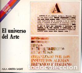 Libros de segunda mano: El Universo del arte, Sim&oacute;n March&aacute;n Fiz. Aula Abierta Salvat