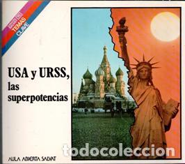 Libros de segunda mano: USA y URSS, las superpotencias. Aula Abierta Salvat.