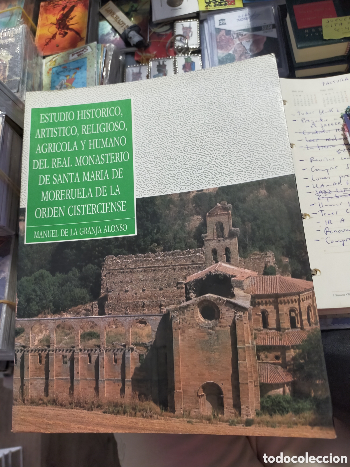Libros de segunda mano: ESTUDIO HIST&Oacute;RICO ART&Iacute;STICO RELIGIOSO MONASTERIO SANTA MARIA MORERUELA ORDEN CISTERCIENSE MANUEL