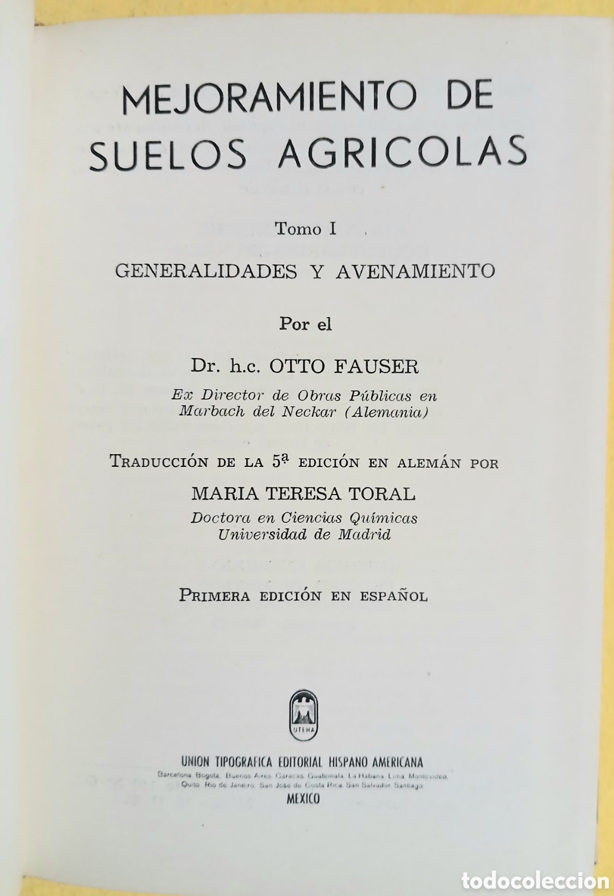 Libros de segunda mano: Mejoramientos de suelos agricolas - Foto 2