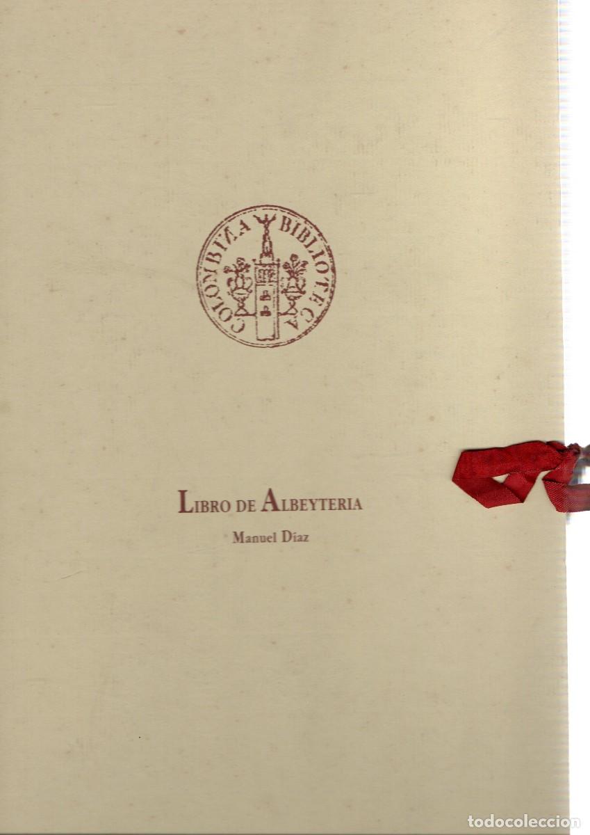 Libros de segunda mano: LIBRO DE ALBAYTERIA DIAZ, MANUEL FACSI-248