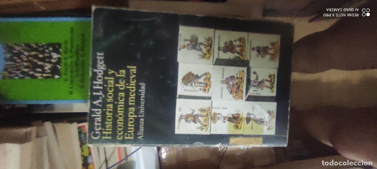 Libros de segunda mano: HISTORIA SOCIAL Y ECON&Oacute;MICA DE LA EUROPA MEDIEVAL DE GERALD A. J. HODGETT (ALIANZA)