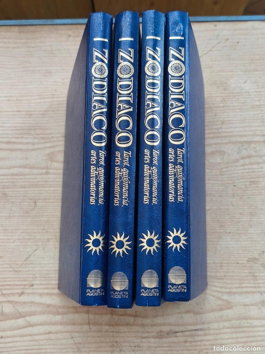 Libros de segunda mano: Zodiaco - Tarot, Quiromancia, Artes Adivinatorias - 4 Tomos Completa - 1990 - Planeta Agostini