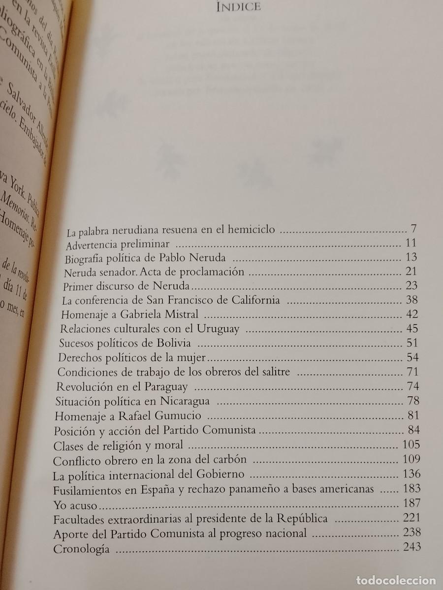 Libros de segunda mano: Pablo Neruda: Yo acuso (Txalaparta. 2003) - Foto 3