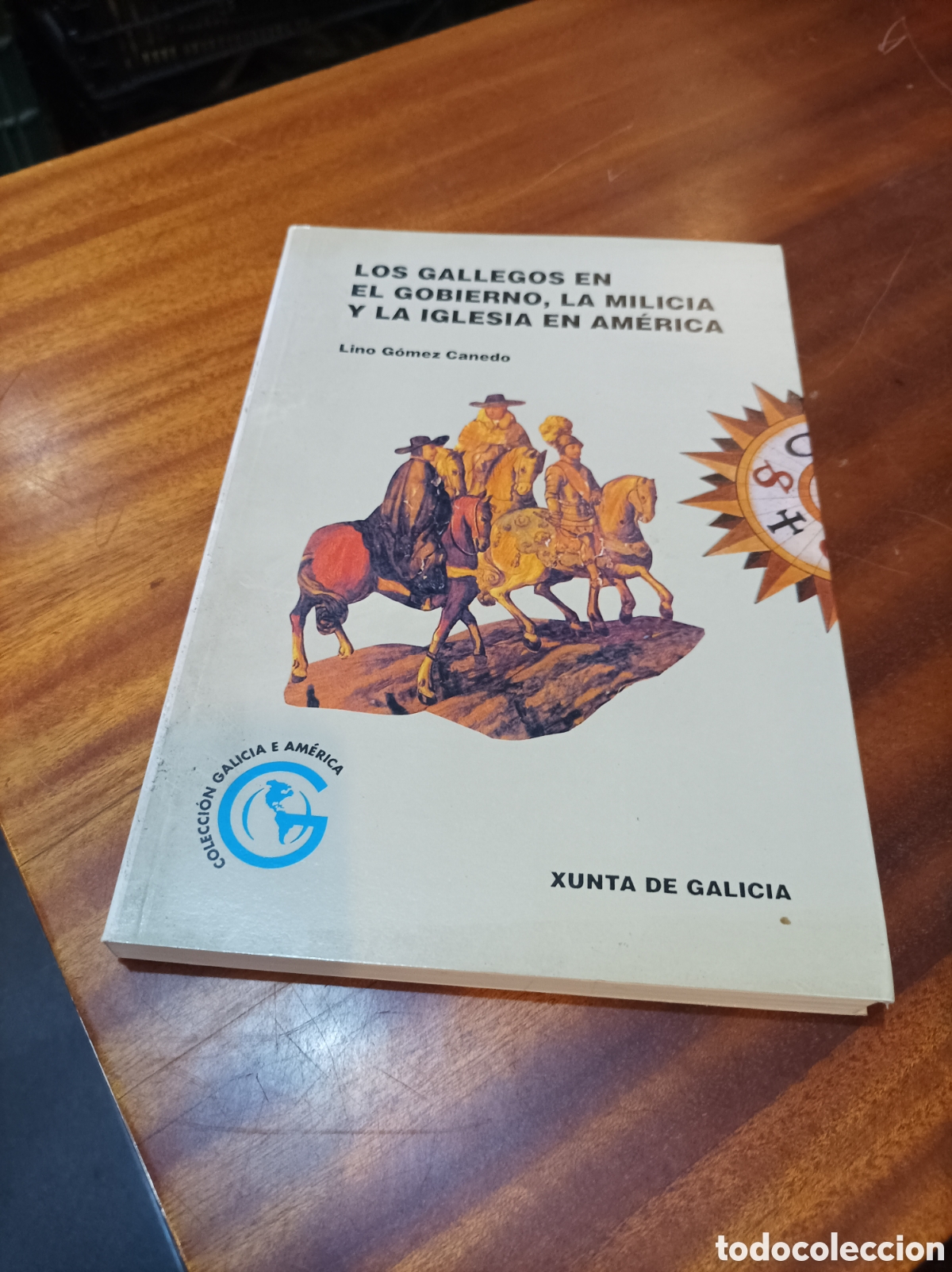 Libros de segunda mano: LOS GALLEGOS EN EL GOBIERNO,LA MILICIA Y LA IGLESIA EN AM&Eacute;RICA.LINO G&Oacute;MEZ CANEDO .