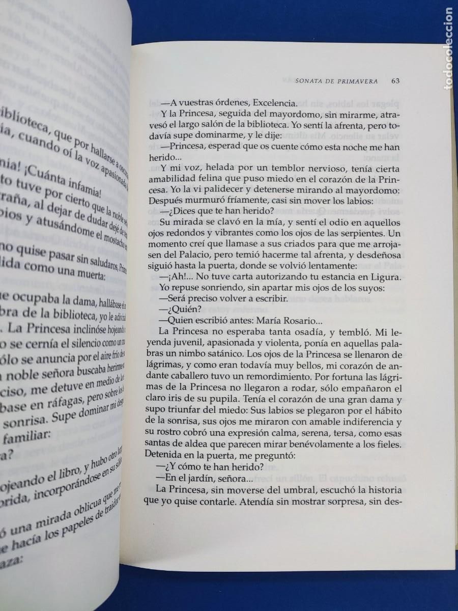 Libros de segunda mano: SONATAS. MEMORIAS DEL MARQU&Eacute;S DE BRADOM&Iacute;N / 2007. ESPASA - Foto 3