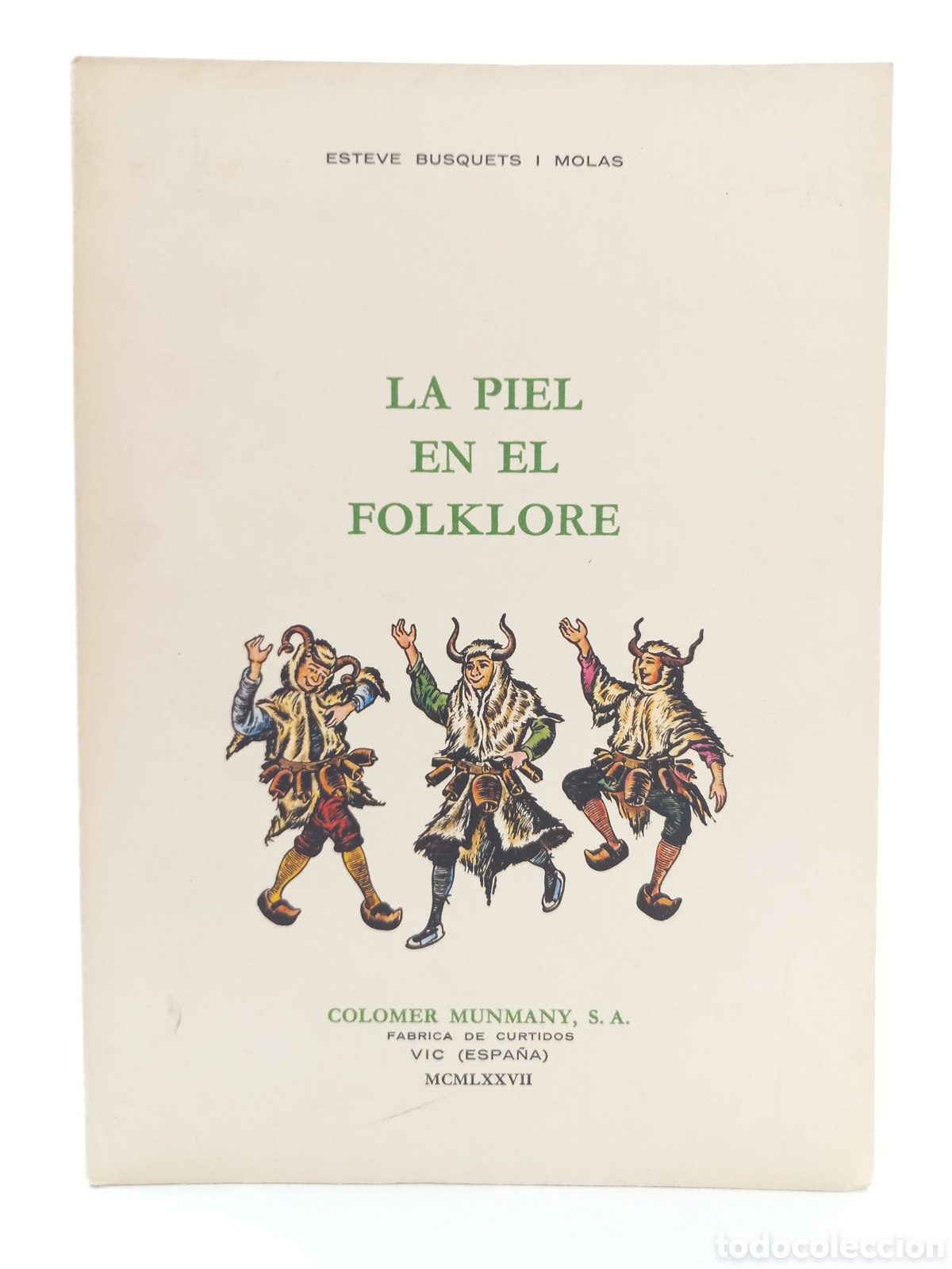 Libros de segunda mano: La piel en el Folklores...