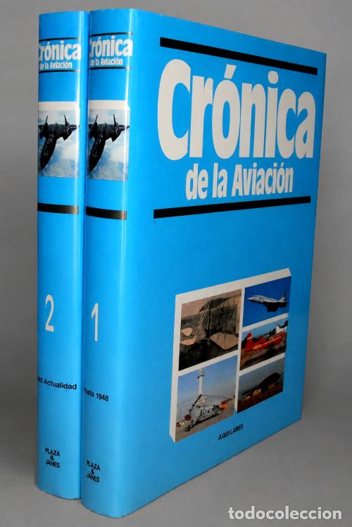 Second hand books: CRONICA DE LA AVIACION. COMPLETA 2 TOMOS. AVION.