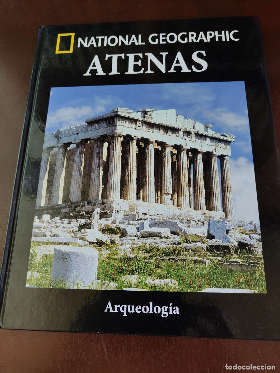 Libros de segunda mano: Atenas. Arqueolog&iacute;a National Geographic. Tapa dura. 95 p&aacute;gs.