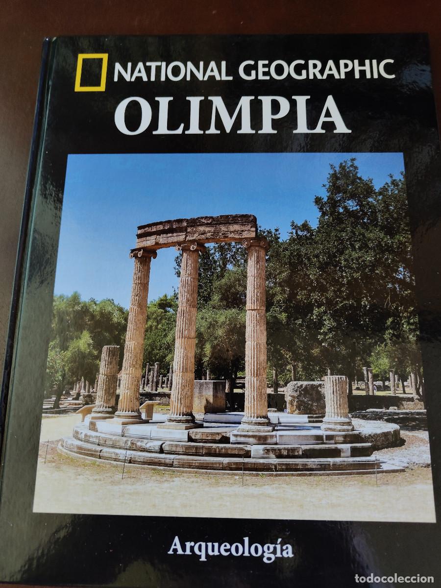 Libros de segunda mano: Olimpia. Arqueolog&iacute;a National Geographic. Tapa dura. 95 p&aacute;gs.