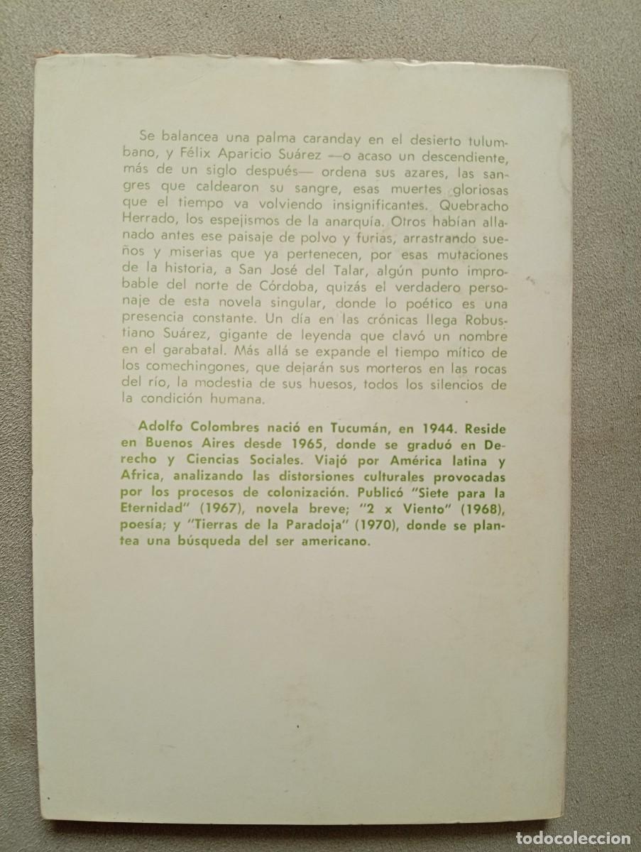 Libros de segunda mano: Adolfo Colombres. Caranday de la muertes - Foto 2