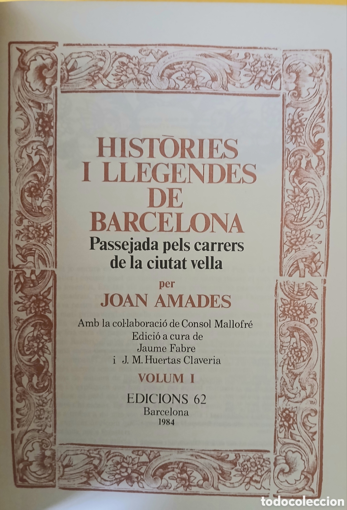Libros de segunda mano: Hist&ograve;ries i llegendes de Barcelona - Foto 5