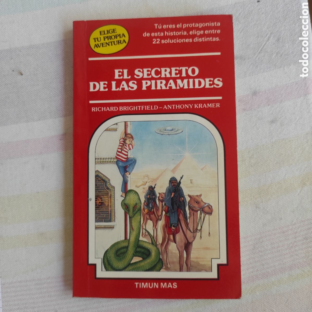 Livros em segunda m&atilde;o: El Secreto de las Pir&aacute;mides &mdash; Richard Brightfield & Anthony Kramer (Timun Mas, 1986)