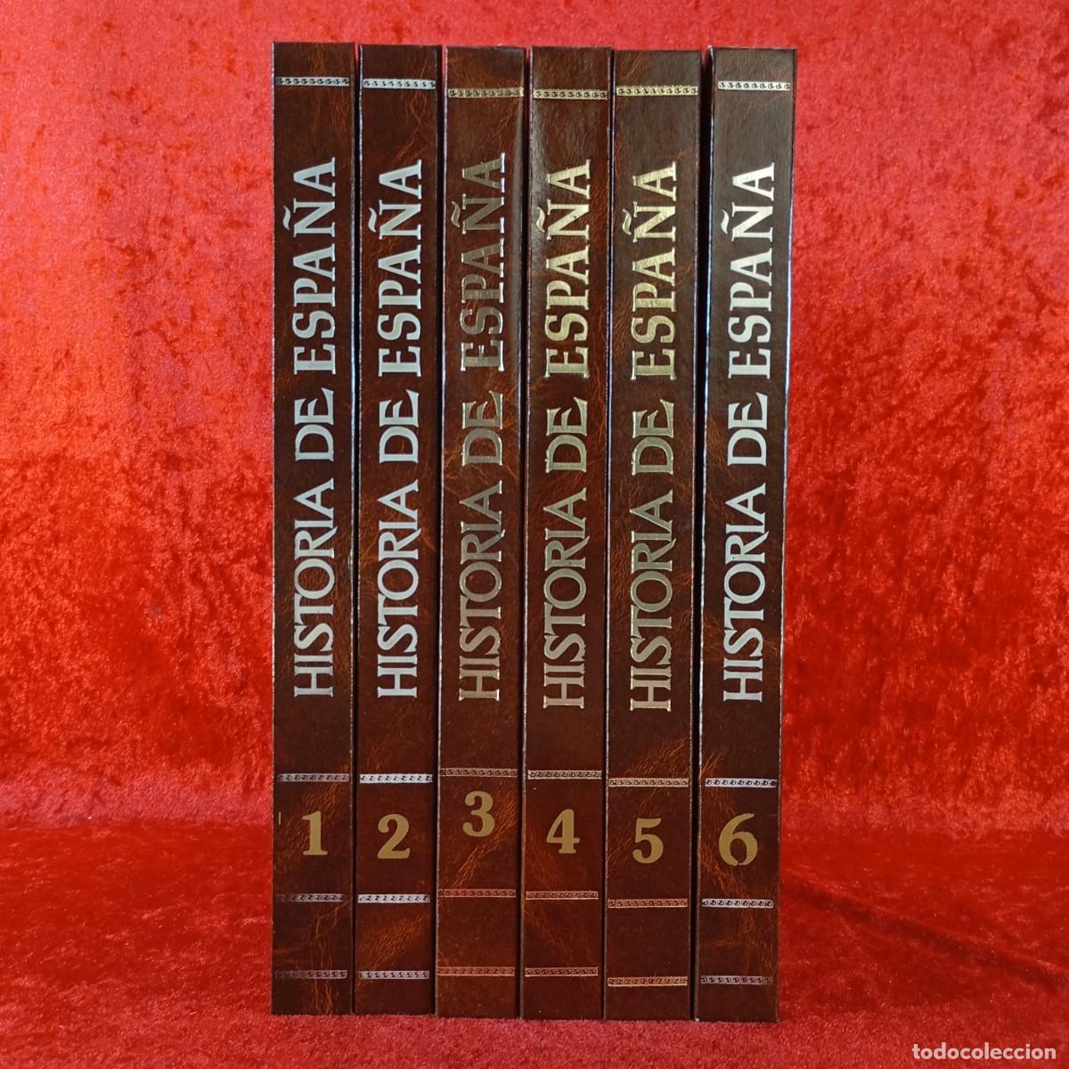 Libros de segunda mano: HISTORIA DE ESPA&Ntilde;A - EDITORIAL GENTIL - DISTRIBUCIONES CONDAL - 6 TOMOS / 1188