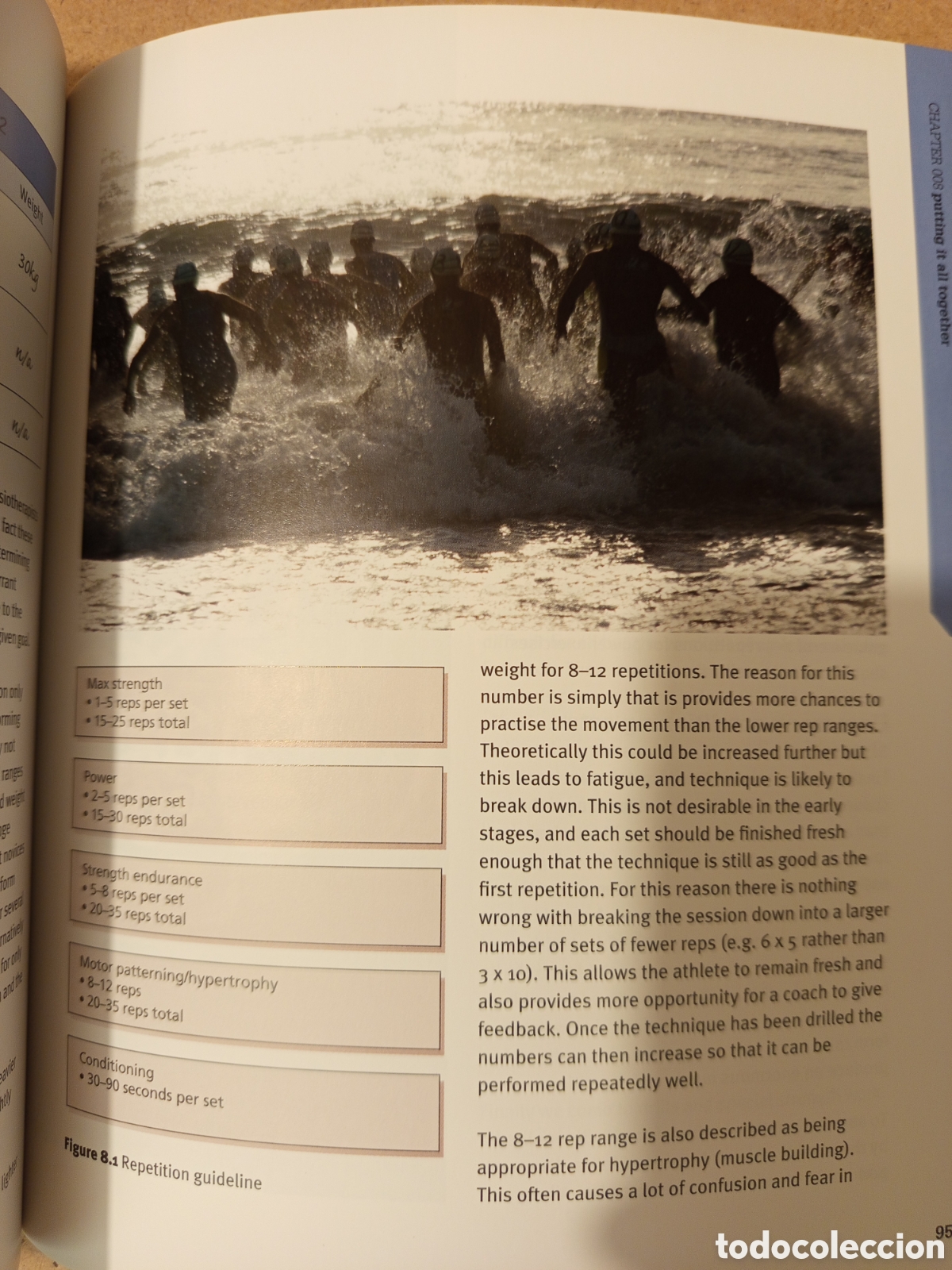 Libros de segunda mano: STRENGTH AND CONDITIONING FOR TRIATHLON (MARK JARVIS) - Foto 8
