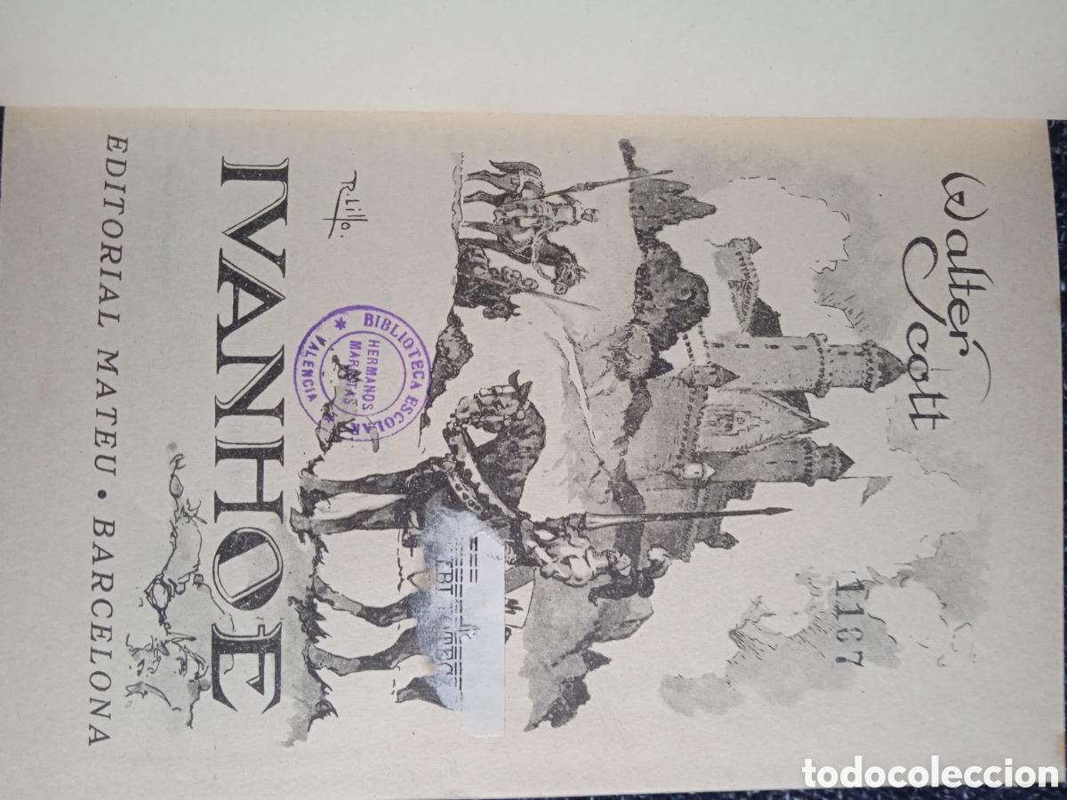 Libros de segunda mano: IVANHOE / WALTER SCOTT -ED. EDITORIAL MATEU - Foto 2