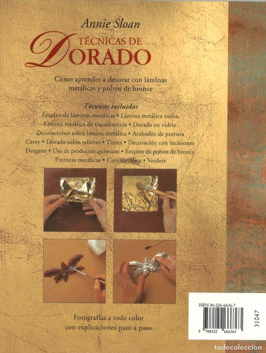 Libros de segunda mano: T&eacute;cnicas de dorado. Annie Sloan. 1997 - Foto 2