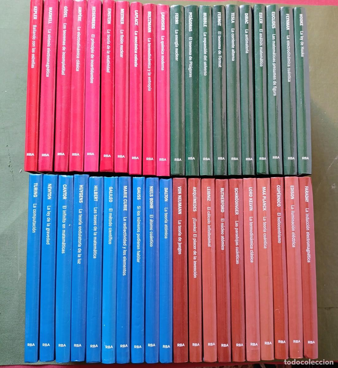 Libros de segunda mano: COLECCI&Oacute;N COMPLETA (40 VOLUMENES). GRANDES IDEAS DE LA CIENCIA - RBA - 2012 - D20