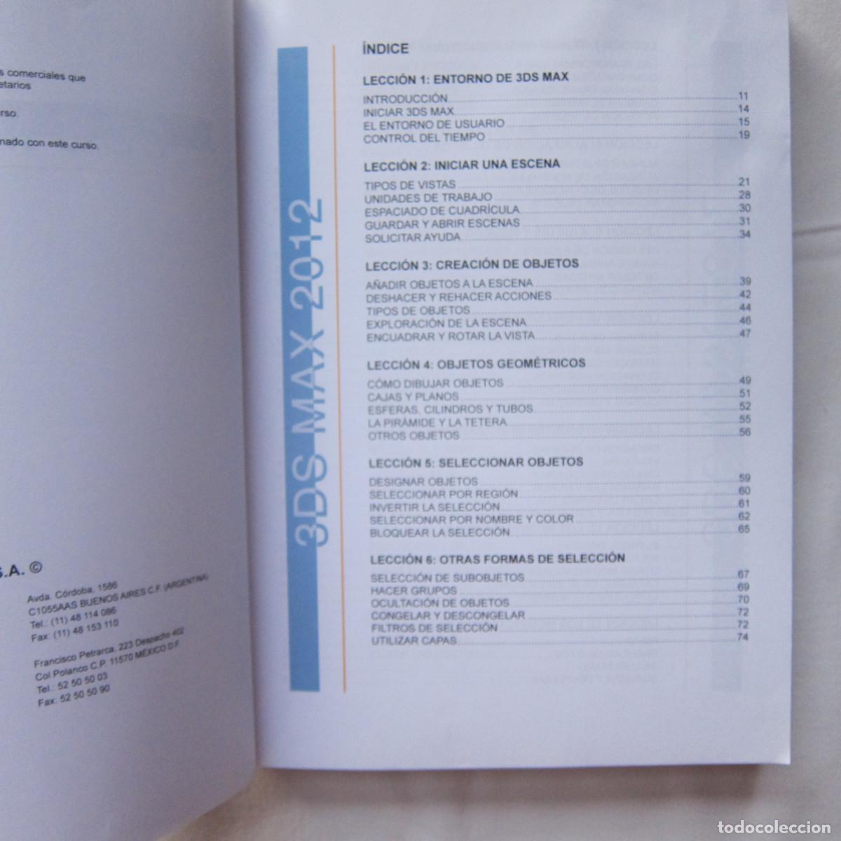 Libros de segunda mano: 3DS MAX 2012. MANUAL DE CURSO (AZPE INFORMATICA) MANUAL INFORMATICA - Foto 8