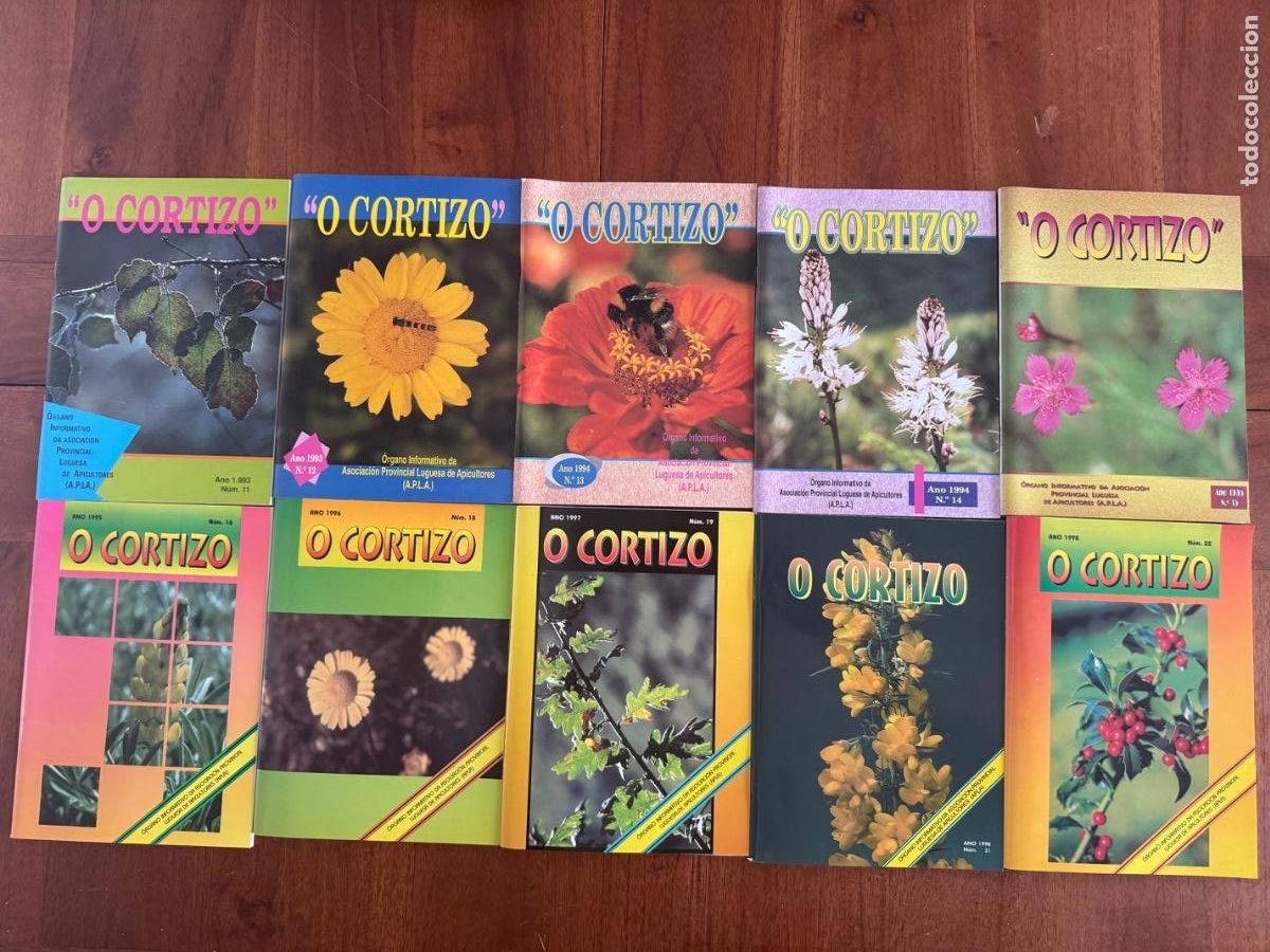 Livres d'occasion: O Cortizo. Apicultura, Lugo, Galicia diez n&uacute;meros.