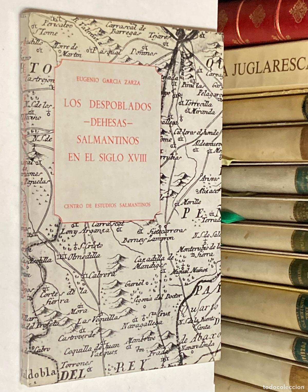 Libros de segunda mano: A&Ntilde;O 1978 - LOS DESPOBLADOS (DEHESAS) SALMANTINOS EN EL SIGLO XVIII - EUGENIO GARC&Iacute;A ZARZA SALAMANCA