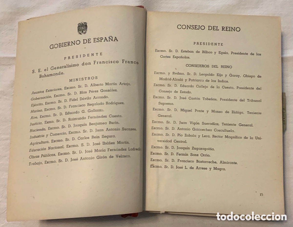 Libros de segunda mano: Anuario Espa&ntilde;ol del Gran Mundo. 1949 - Foto 4