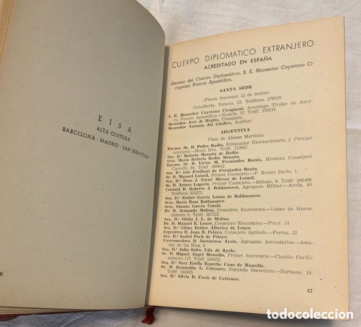 Libros de segunda mano: Anuario Espa&ntilde;ol del Gran Mundo. 1949 - Foto 9