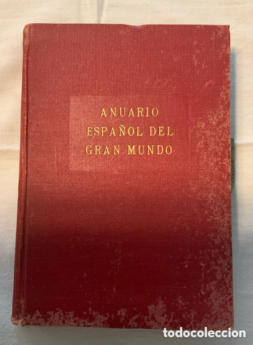 Libros de segunda mano: Anuario Espa&ntilde;ol del Gran Mundo. 1949 - Foto 1
