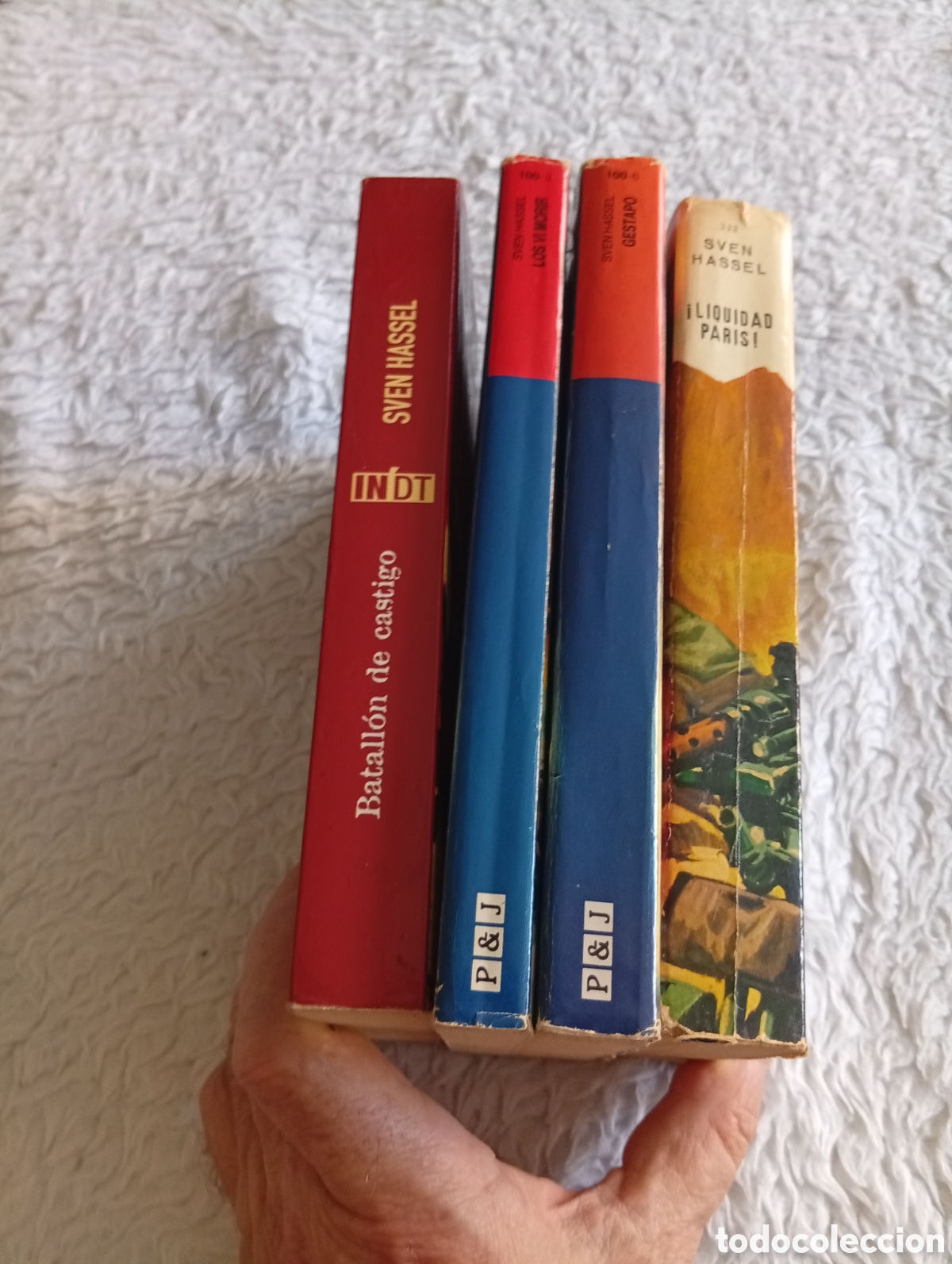 Libros de segunda mano: Cuatro libros de Sven Hassel - Foto 3