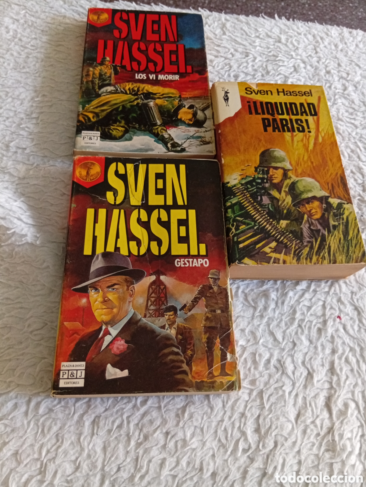 Libros de segunda mano: Tres libros de Sven Hassel