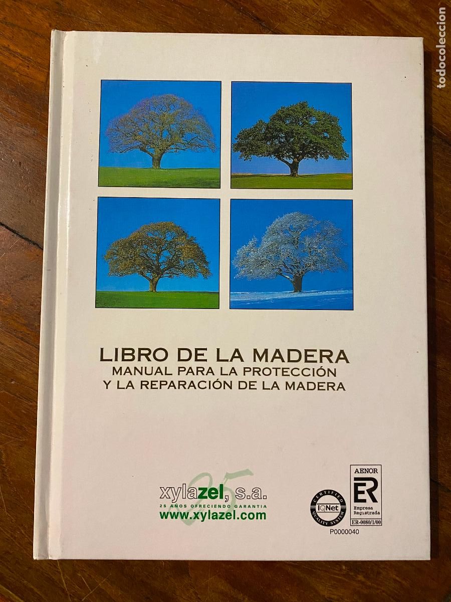 Libros de segunda mano: LIBRO DE LA MADERA. MANUAL PARA LA PROTECCI&Oacute;N Y LA REPARACI&Oacute;N DE LA MADERA.
