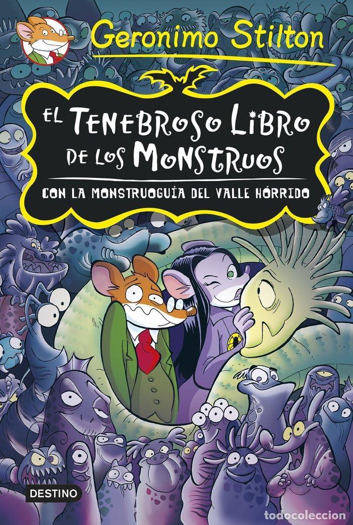 Libros de segunda mano: El tenebroso libro de los monstruos: Con la monstruogu&iacute;a del Valle H&oacute;rrido (Geronimo Stilton) - Foto 1