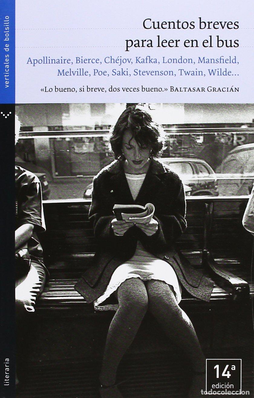 Libros de segunda mano: Cuentos breves para leer en el bus (Literaria) - Foto 1