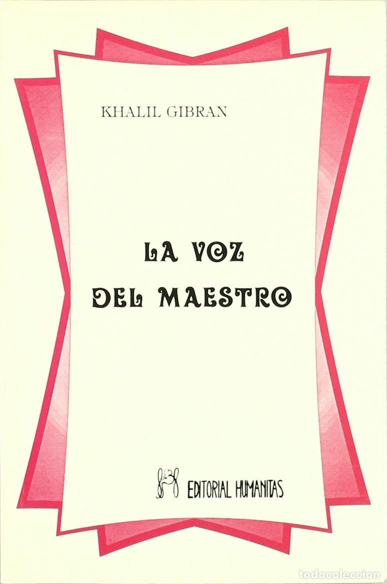 Libros de segunda mano: Voz Del Maestro,La - Gibran, Gibran Jalil - Foto 1