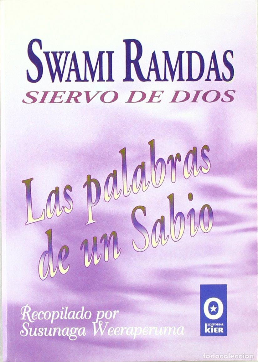 Libros de segunda mano: Siervo de Dios : las palabras de un sabio : Swami Ramdas - Foto 1