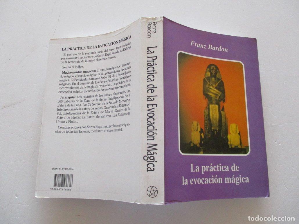 Libros de segunda mano: PRACTICA DE LA EVOCACION MAGICA (SIN COLECCION) - Foto 1