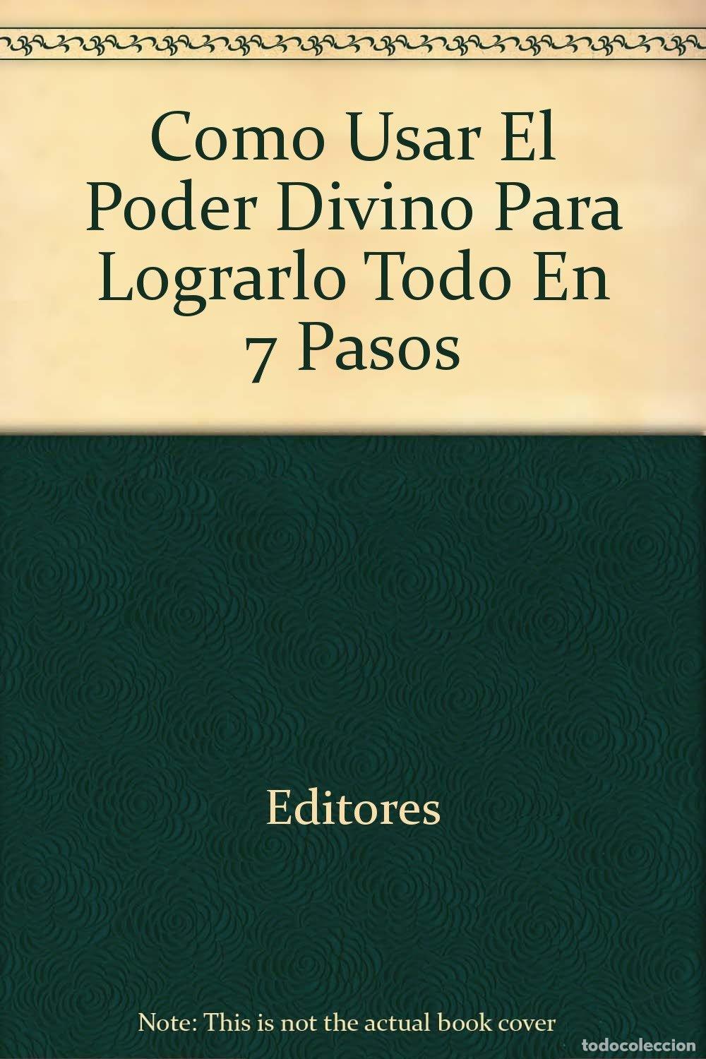 Libros de segunda mano: Como Usar El Poder Divino Para Lograrlo Todo En 7 Pasos - Foto 1