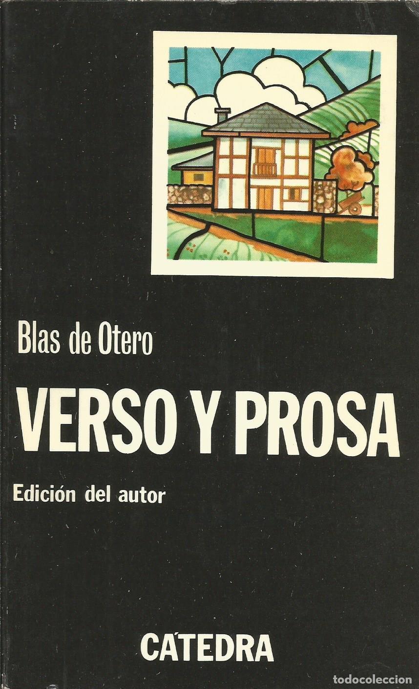 Libros de segunda mano: Verso y prosa (Letras Hisp&aacute;nicas) - Foto 1