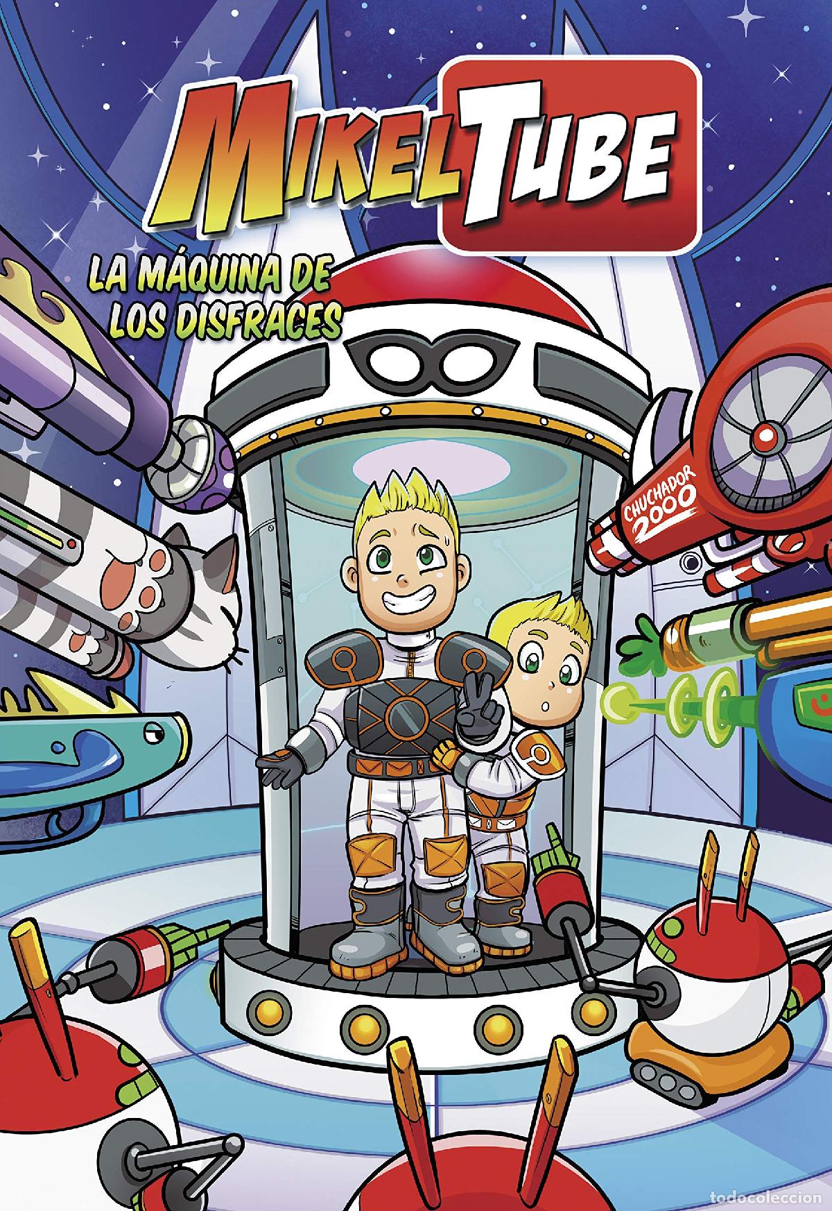 Libros de segunda mano: La m&aacute;quina de los disfraces (MikelTube 2) - Foto 1