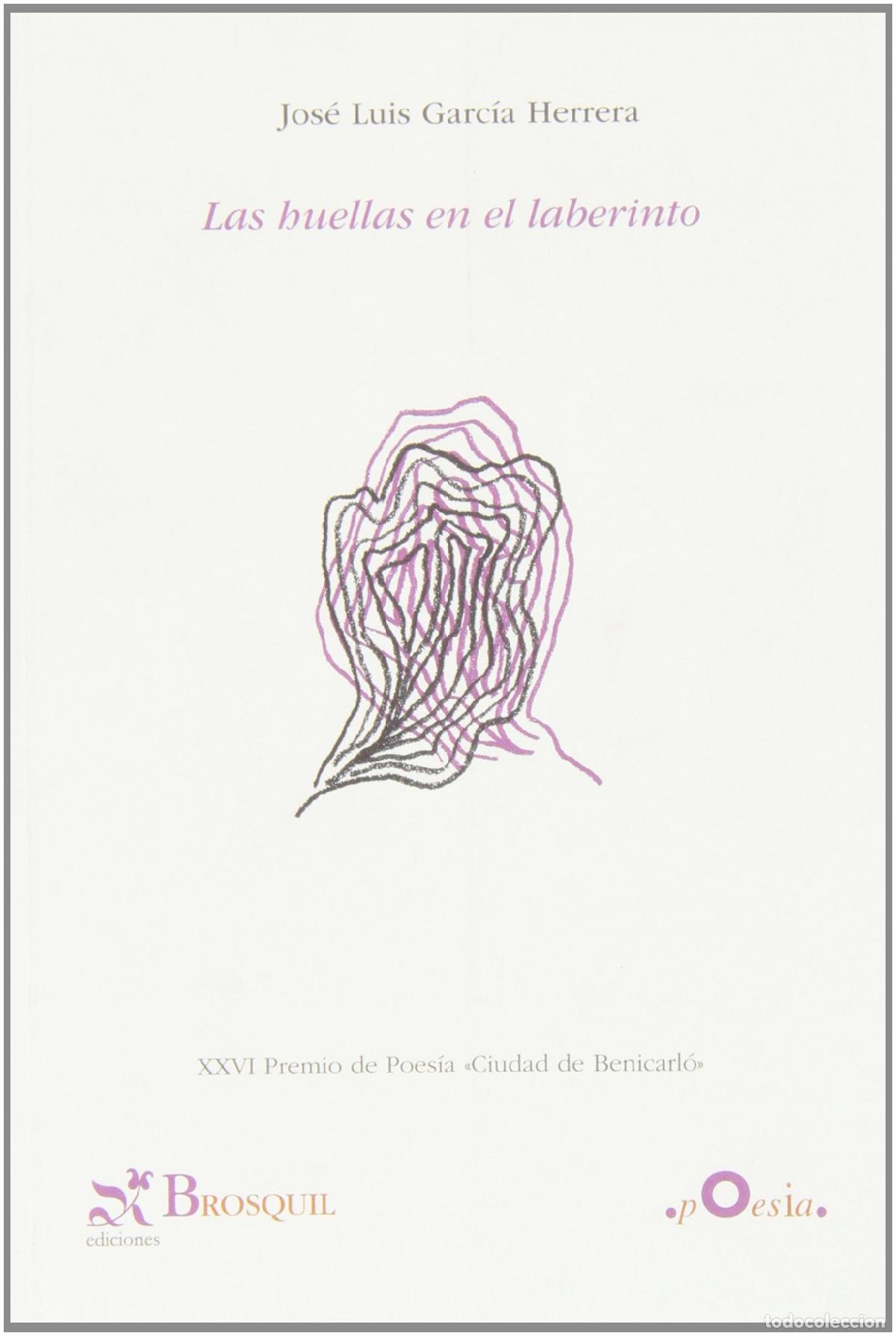 Libros de segunda mano: Las huellas en el laberinto (Poes&iacute;a) - Foto 1